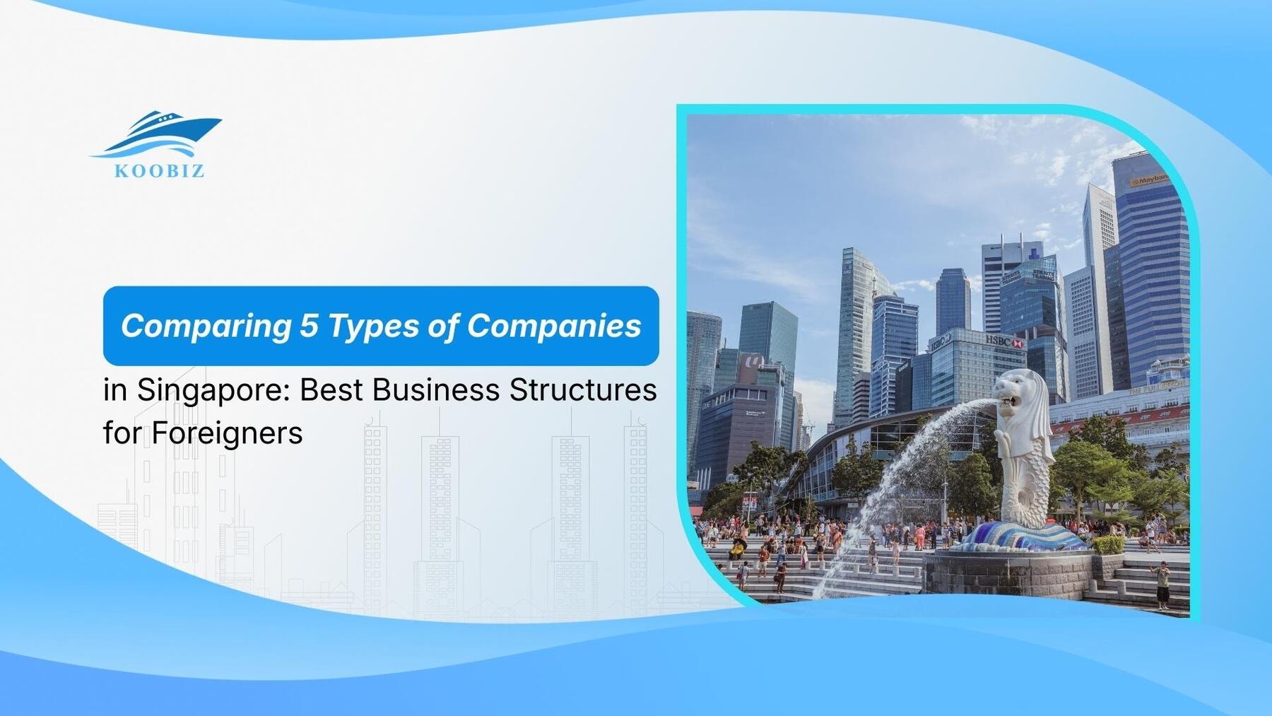 Comparing 5 Types of Companies in Singapore: Best Business Structures for Foreigners
