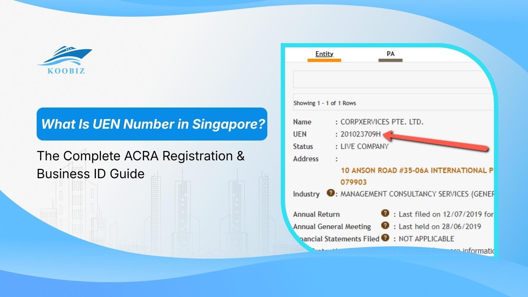 What Is UEN Number in Singapore? The Complete ACRA Registration & Business ID Guide